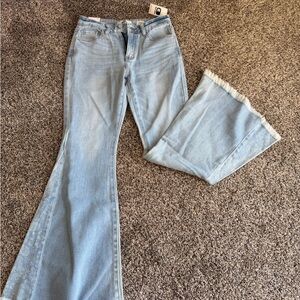 Signature Light Blue Wide Leg Jeans